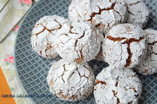 Ghoriba de cacahuetes y coco