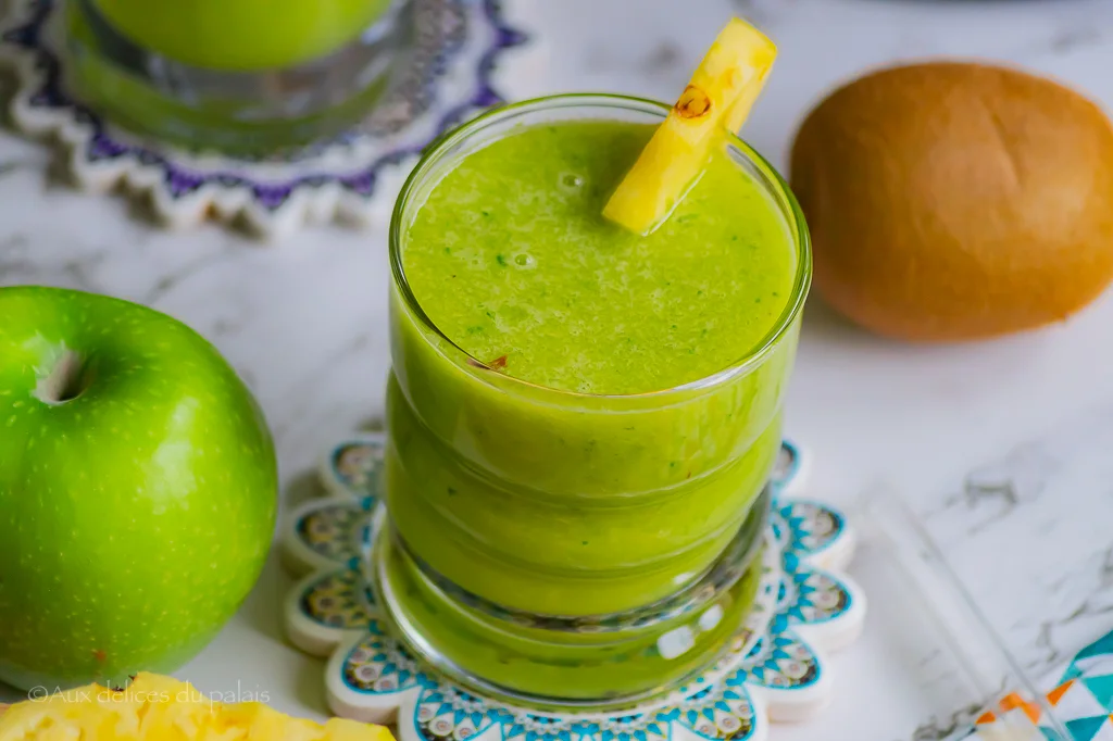 Jus détox Ananas et Citron