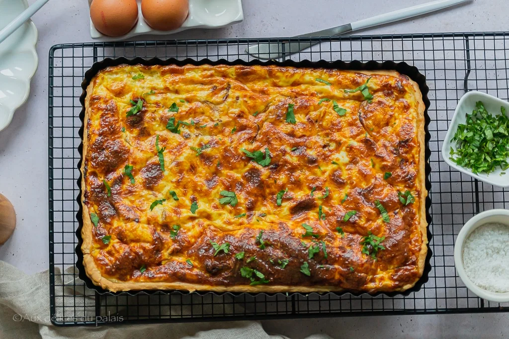 Recette quiche lorraine de Cyril Lignac
