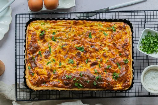 Receta de quiche lorraine de Cyril Lignac