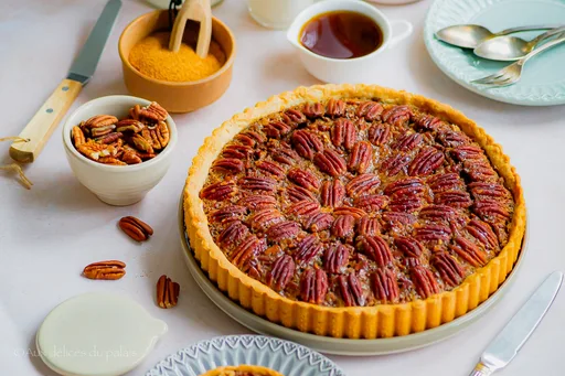 Tarta de nueces pecanas (Pecan Pie)