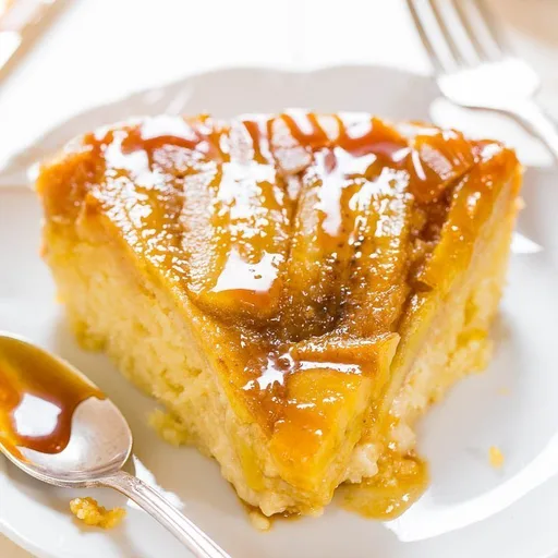Caramelized Banana Upside-Down Cake