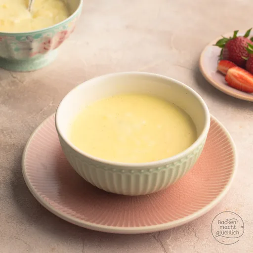 Vanillepudding ohne Pulver
