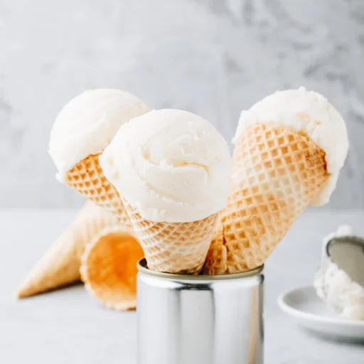 Vanille-Eis