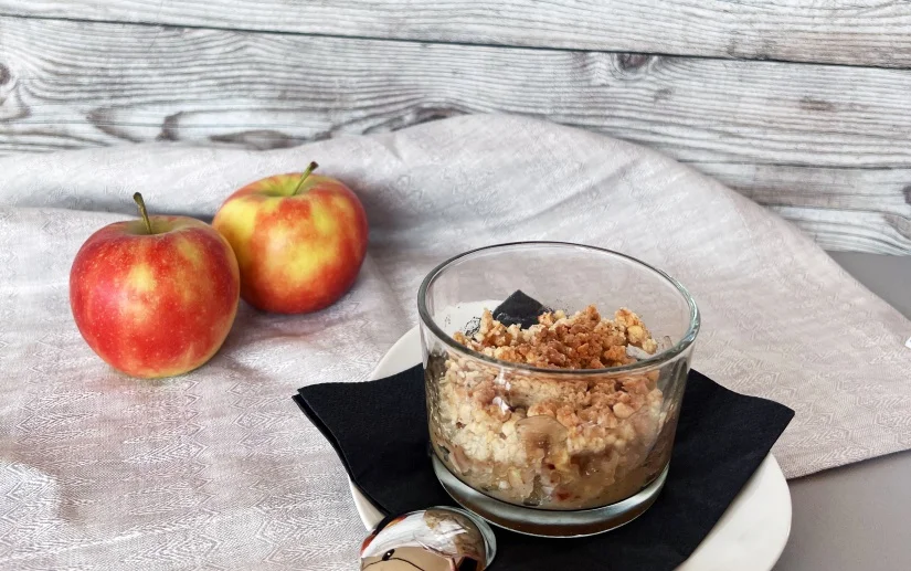 Apple crumble