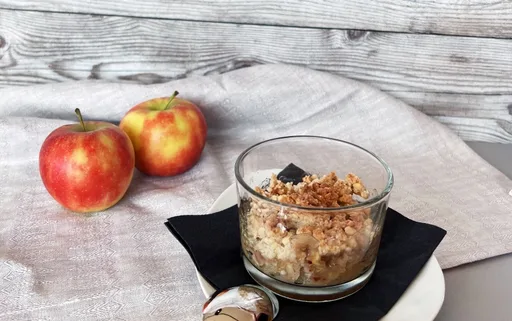 Crumble de manzana