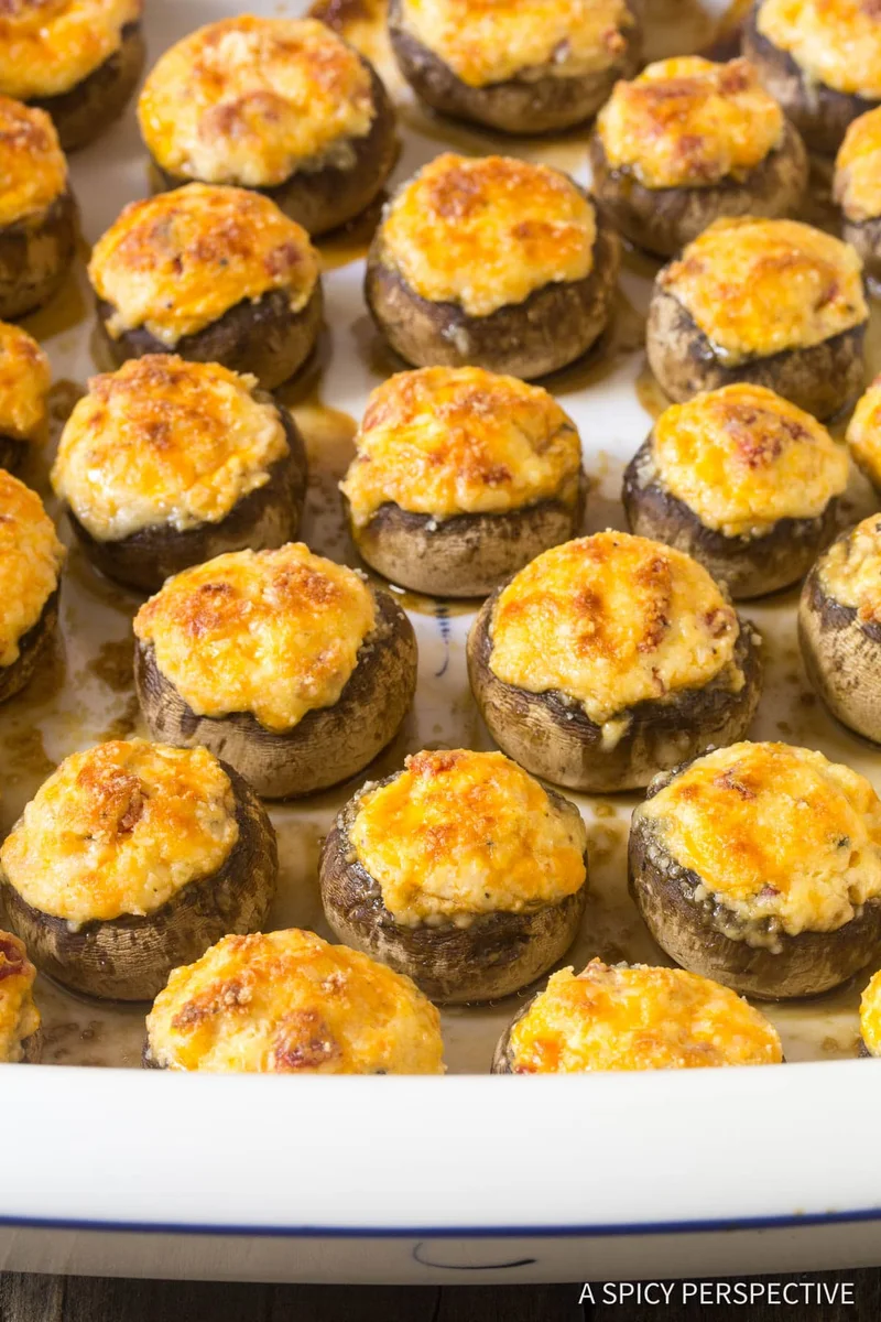 Stuffed Mushrooms with Cream Cheese