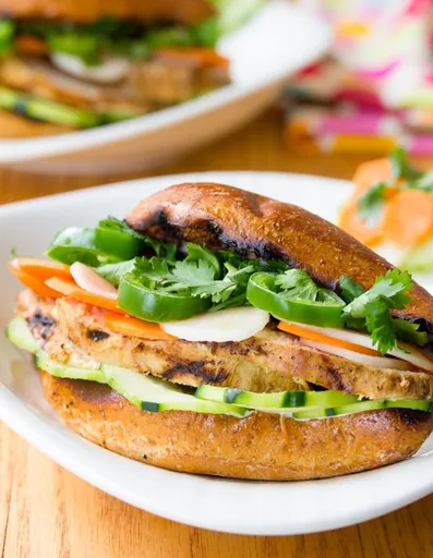 Receta de sándwich Banh Mi