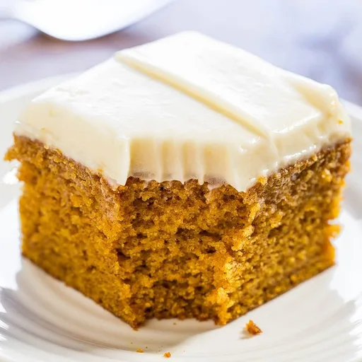 Pumpkin Spice Cake with Cream Cheese Frosting