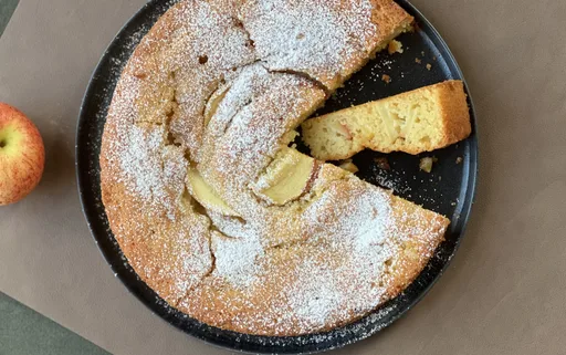 Einfacher Apfelkuchen