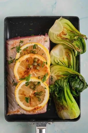Filete de atún al horno