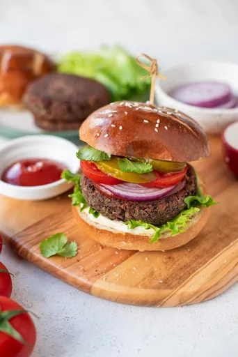 Hamburguesas de judías negras