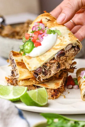 Quesadillas de carnitas