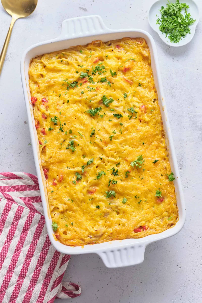 Chicken Spaghetti Casserole