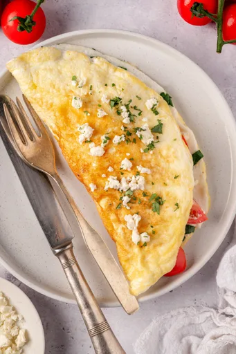 Tortilla de claras de huevo