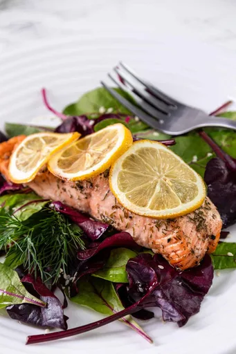 Frozen Salmon in Air Fryer