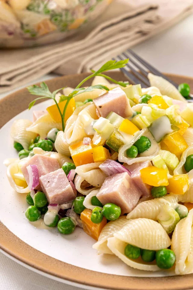 Ham Pasta Salad