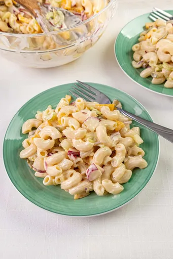 Ensalada de pasta con mayonesa