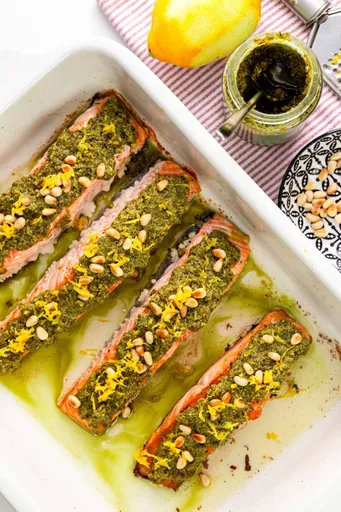 Pesto Salmon