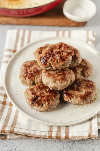 Medallones de salchicha caseros