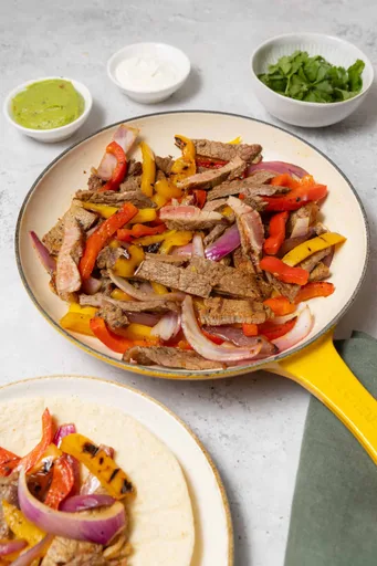 Fajitas de ternera