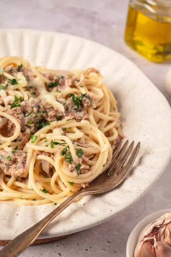 Pasta con atún