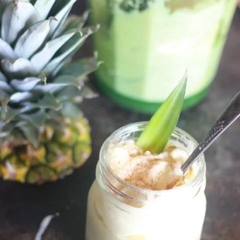 Sorbete de piña