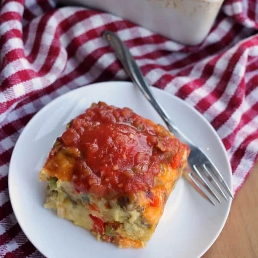 Sausage Egg and Cheese Casserole