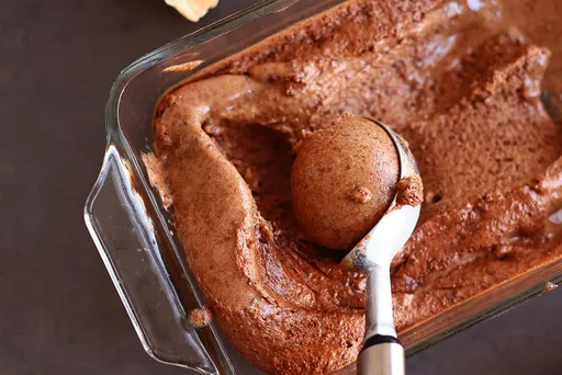 Helado Saludable de Chocolate en 5 Minutos