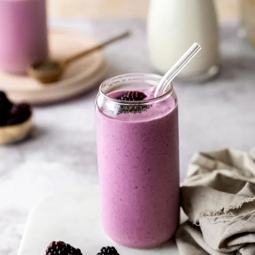 Blackberry Strawberry Banana Smoothie