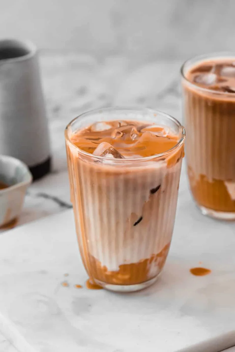 Caramel Mocha Iced Latte