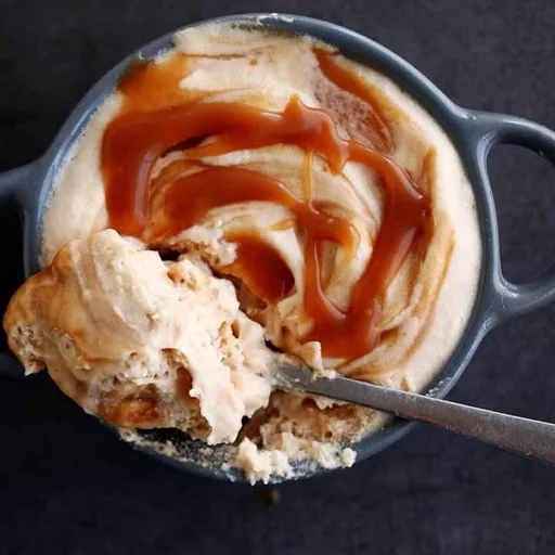 Creamy Salted Caramel Mousse