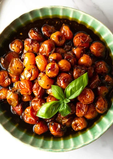 Tomates cherry asados