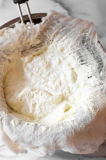 Queso ricotta casero