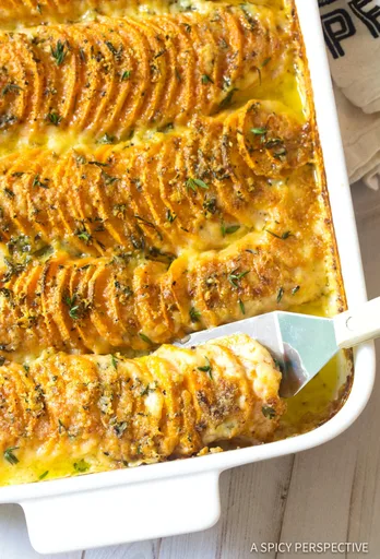 Sweet Potatoes Au Gratin Recipe