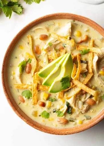 Green Chicken Enchilada Soup