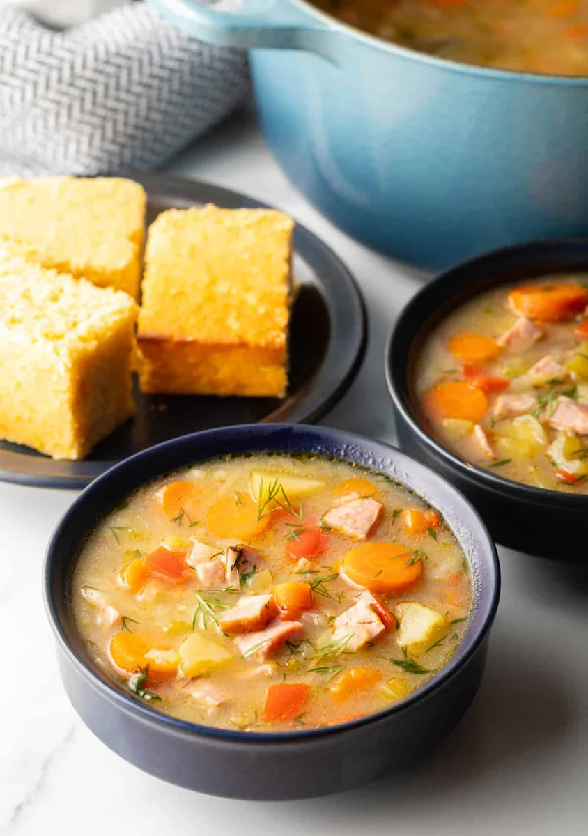 Ham and Cabbage Soup