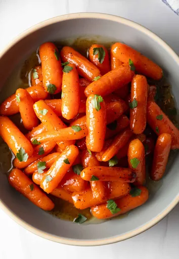 Receta de zanahorias glaseadas con miel