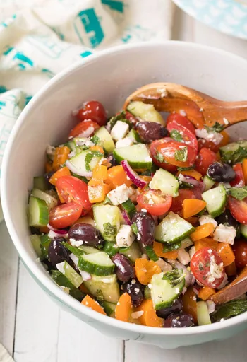 Horiatiki Greek Village Salad Recipe