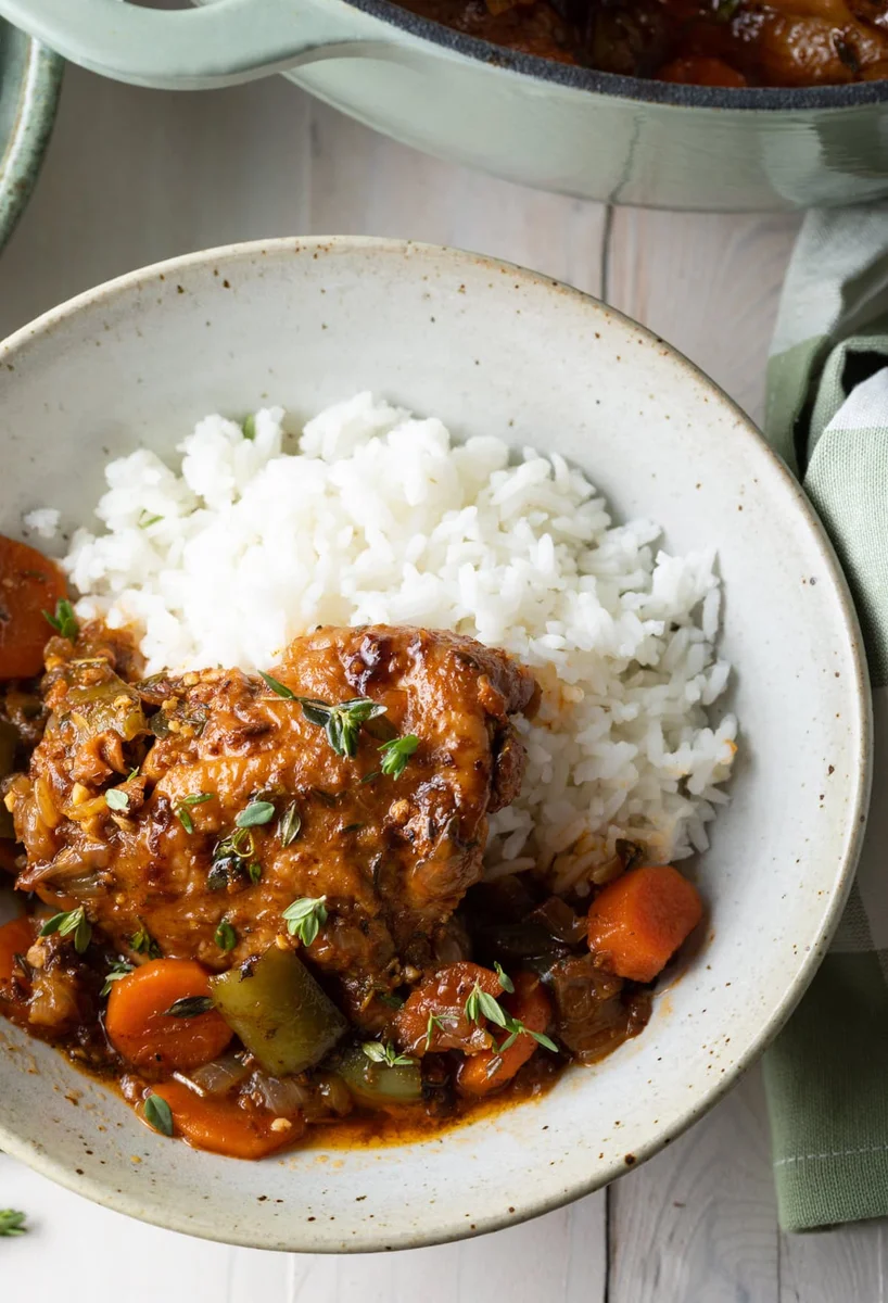Brown Stew Chicken Recipe