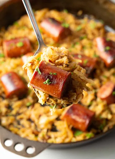 Kielbasa and Sauerkraut