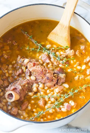 Navy Bean Soup Recipe (with Ham)