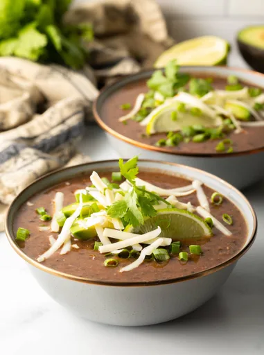 Slow Cooker Black Bean Soup