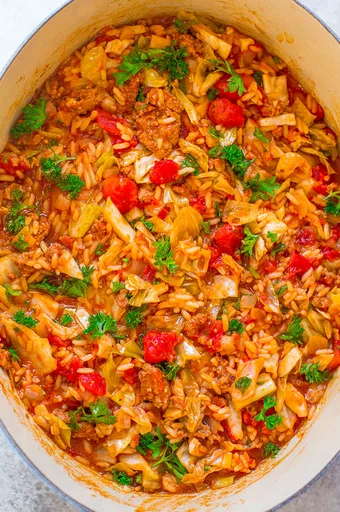 30-Minute One-Pot Cabbage Rolls Recipe