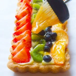 Glaseado de fruta básico (para tartaletas, pizza de fruta y tartas de queso)
