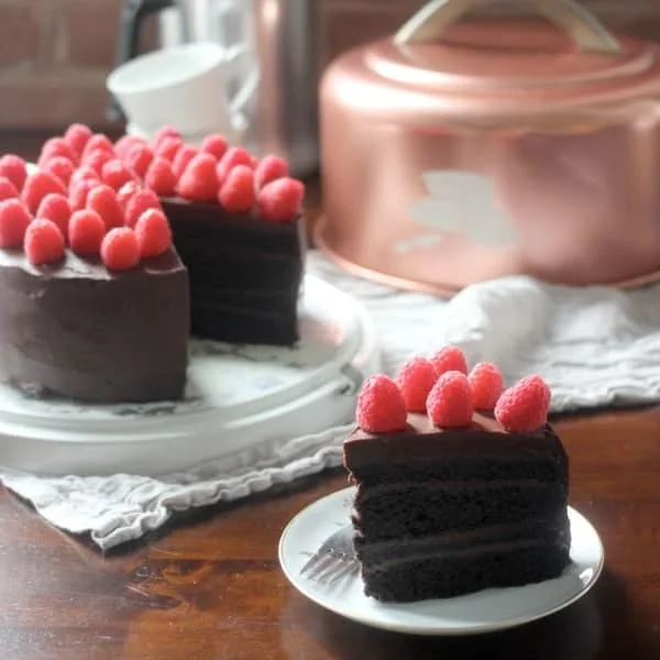 Devil's Food Cake with Chocolate Ganache