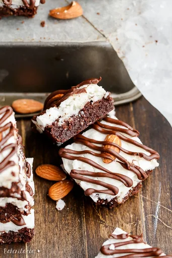 Almond Joy Brownies (Gluten Free + Paleo)