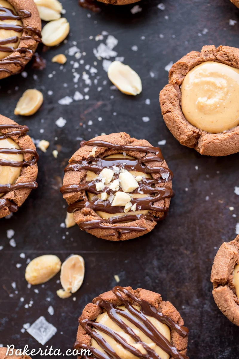 Chocolate Peanut Butter Tartlets