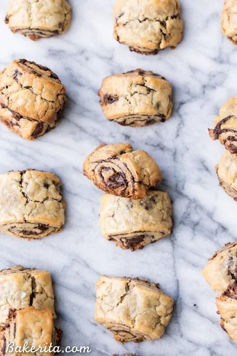 Chocolate Rugelach (Gluten Free + Refined Sugar Free)