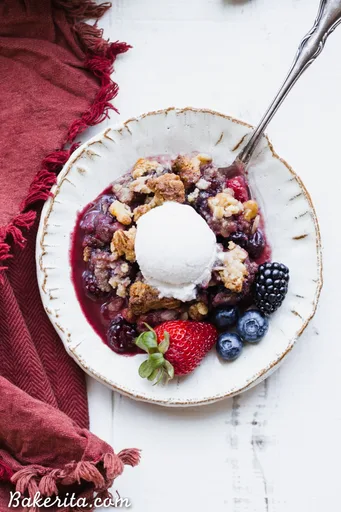 Mixed Berry Crisp